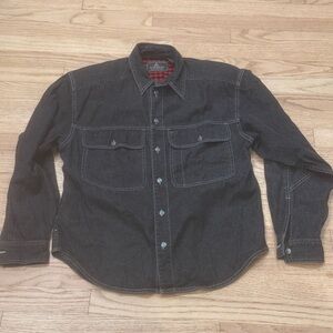 Vintage Black Denim Shirt LIZWEAR